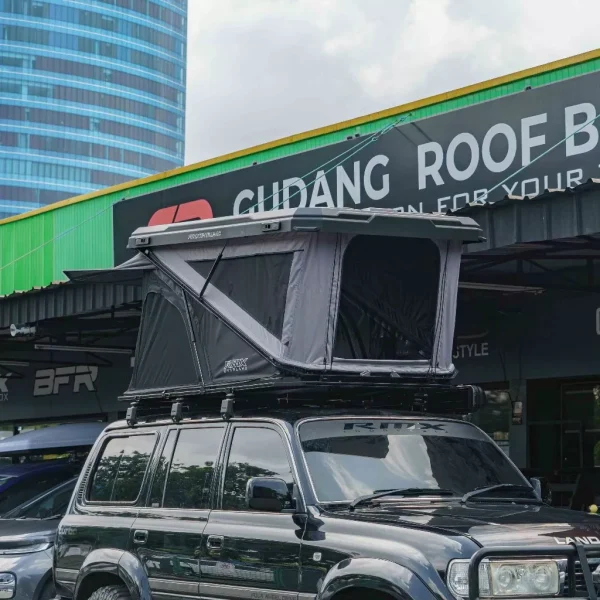 Mobil Rooftop Mini Roof Tent Car Roof Top Tent Tenda Atas Mobil Tenda Camping Mobil Roof ...
